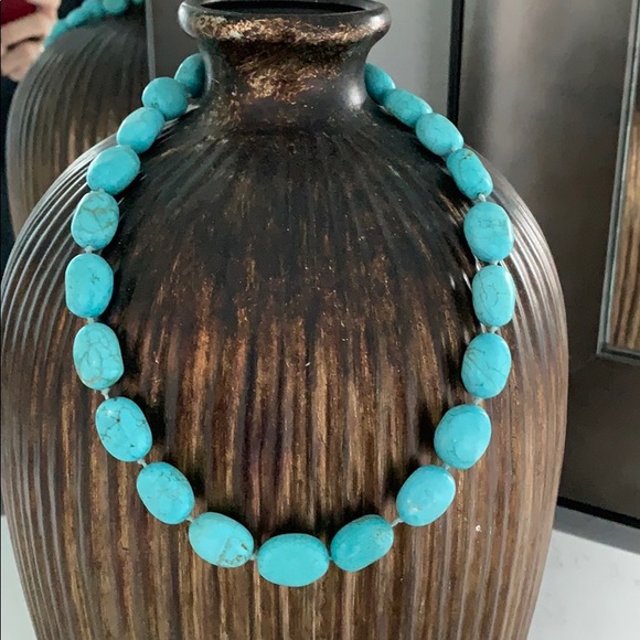 Turquoise Stone Necklace - Picture 2 of 5